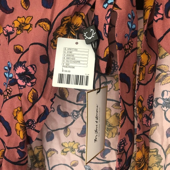 For love and lemons backless floral dress - Picture 6 of 6